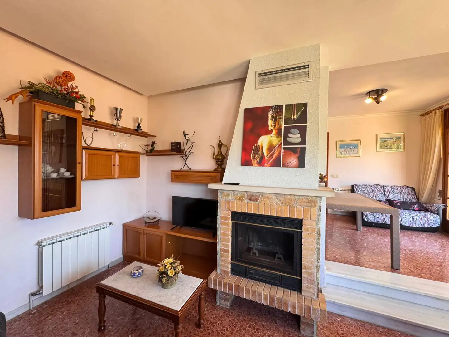 Sala de estar de Casa o chalet en venta en Lloret de Mar con Calefacción, Terraza y Trastero
