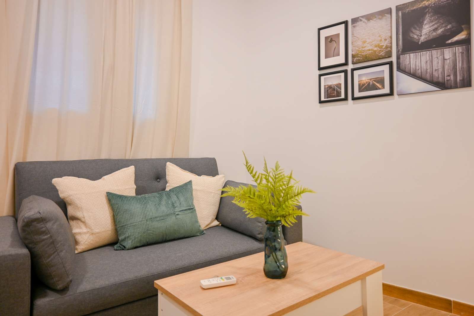 Sala d'estar de Apartament per a compartir en  Madrid Capital amb Aire condicionat i Terrassa