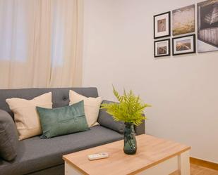Living room of Apartment to share in  Madrid Capital  with Air Conditioner and Terrace