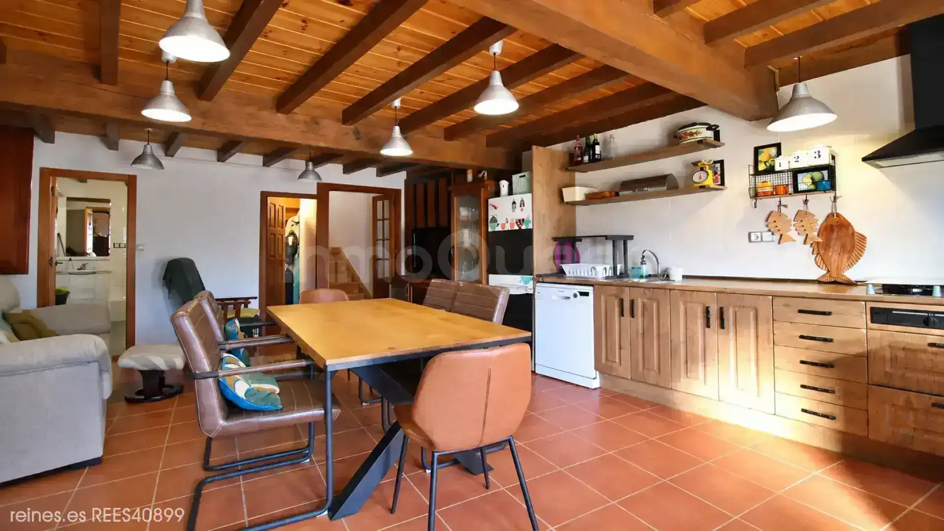 Kitchen of Houses for sale in Ribadedeva  with Heating and Terrace