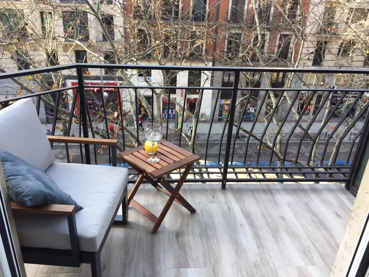 Balcony of Flat for rent in Centro