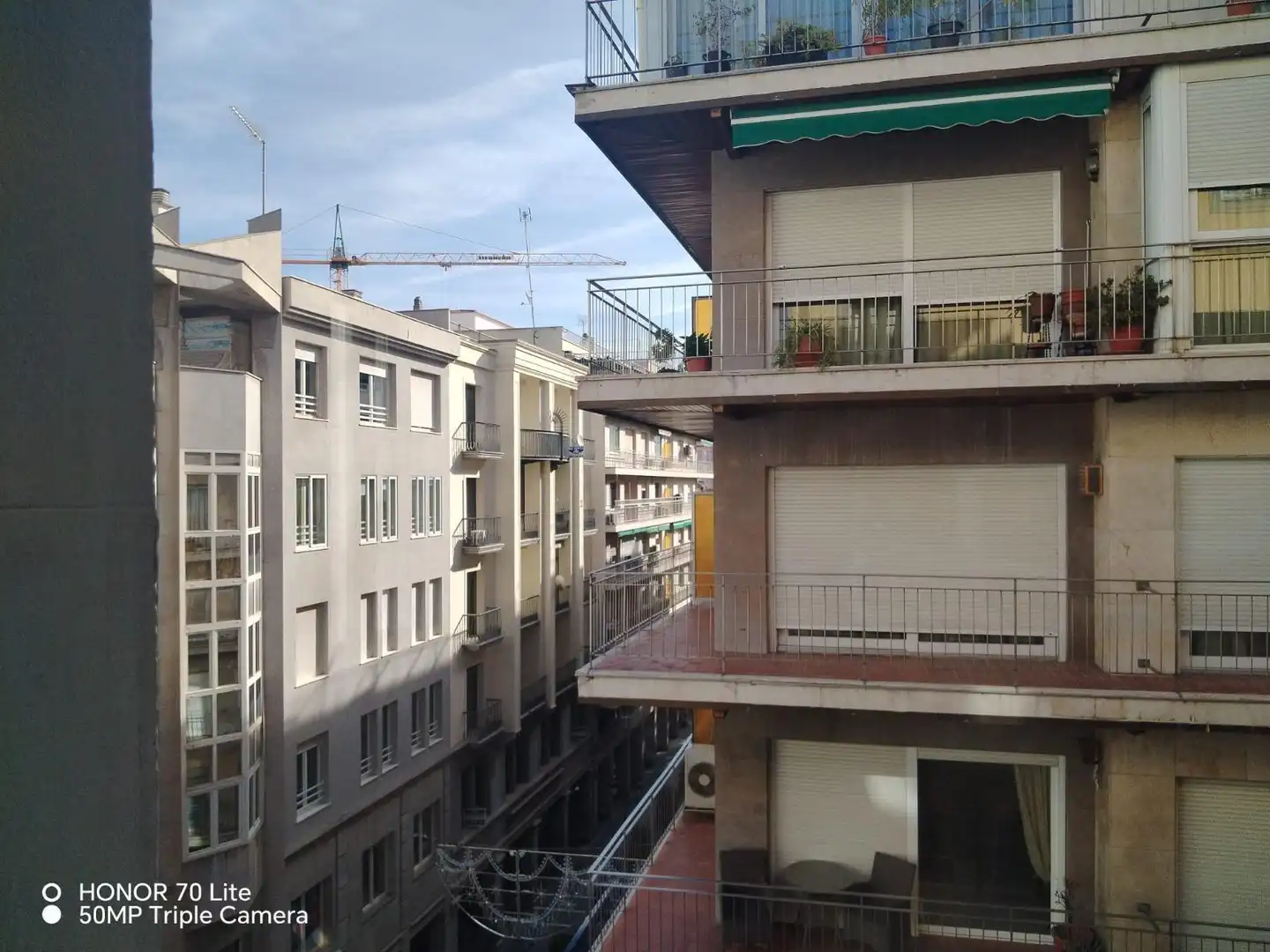 Balcony of Flat for rent in Granada