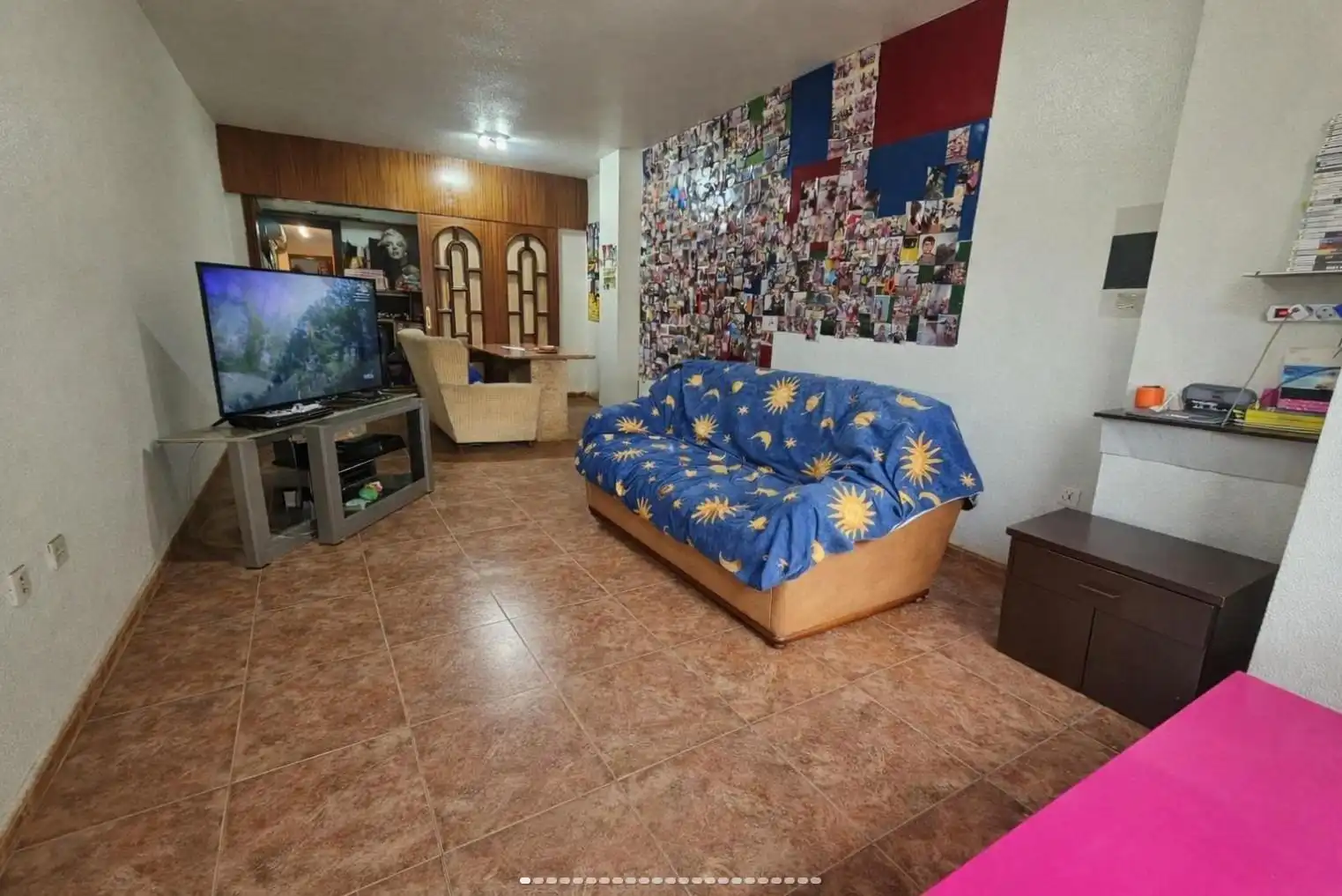 Sala de estar de Piso en venta en Águilas con Calefacción, Amueblado y Balcón