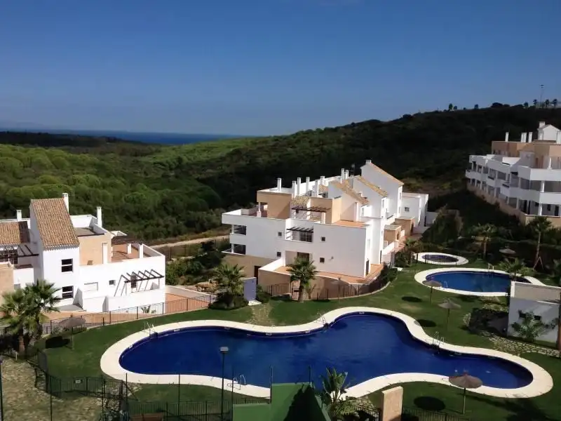 Jardí de Apartament de lloguer en La Alcaidesa amb Aire condicionat, Calefacció i Jardí privat