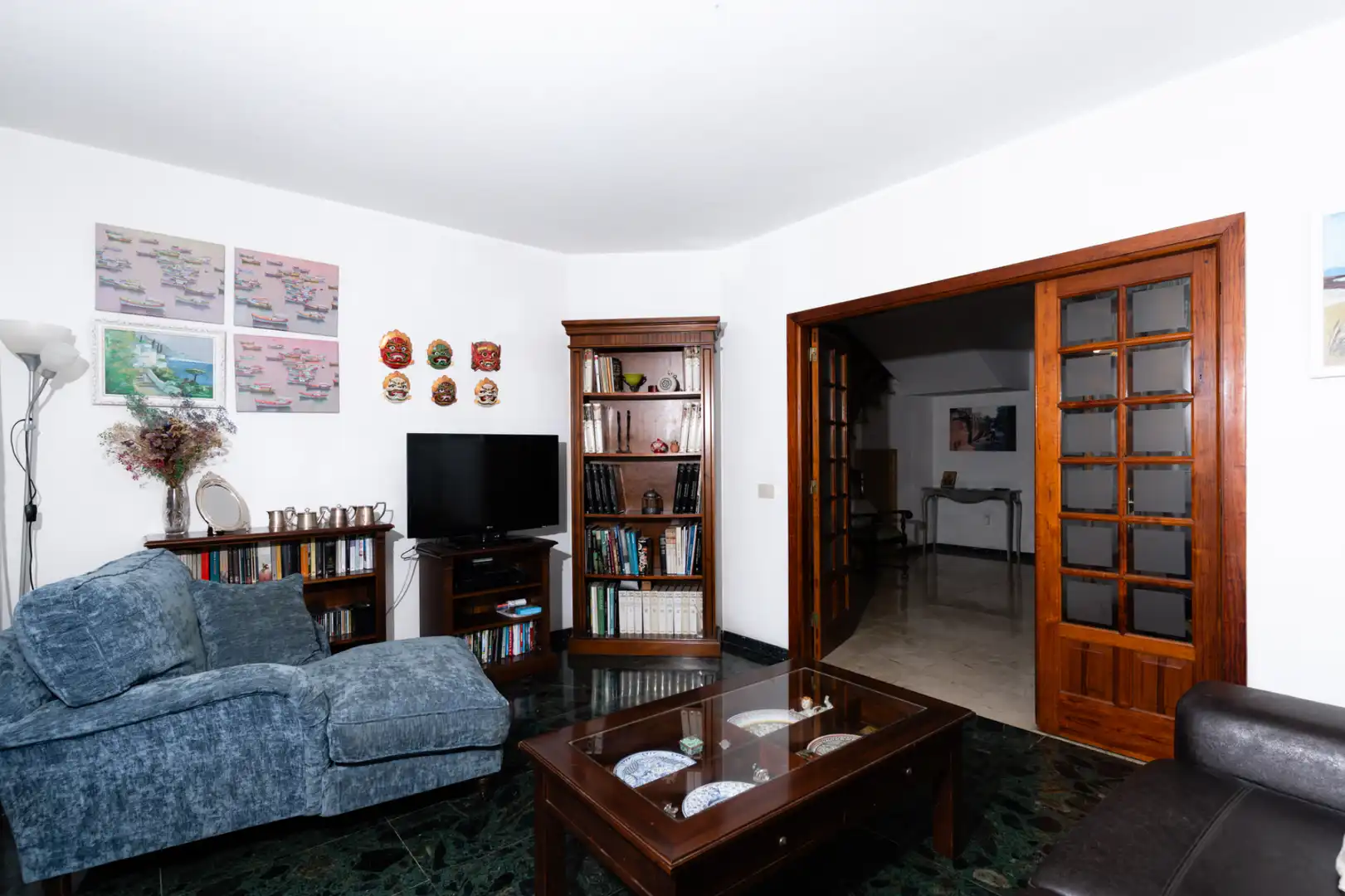 Sala d'estar de Casa o xalet en venda en San Cristóbal de la Laguna amb Jardí privat, Terrassa i Traster