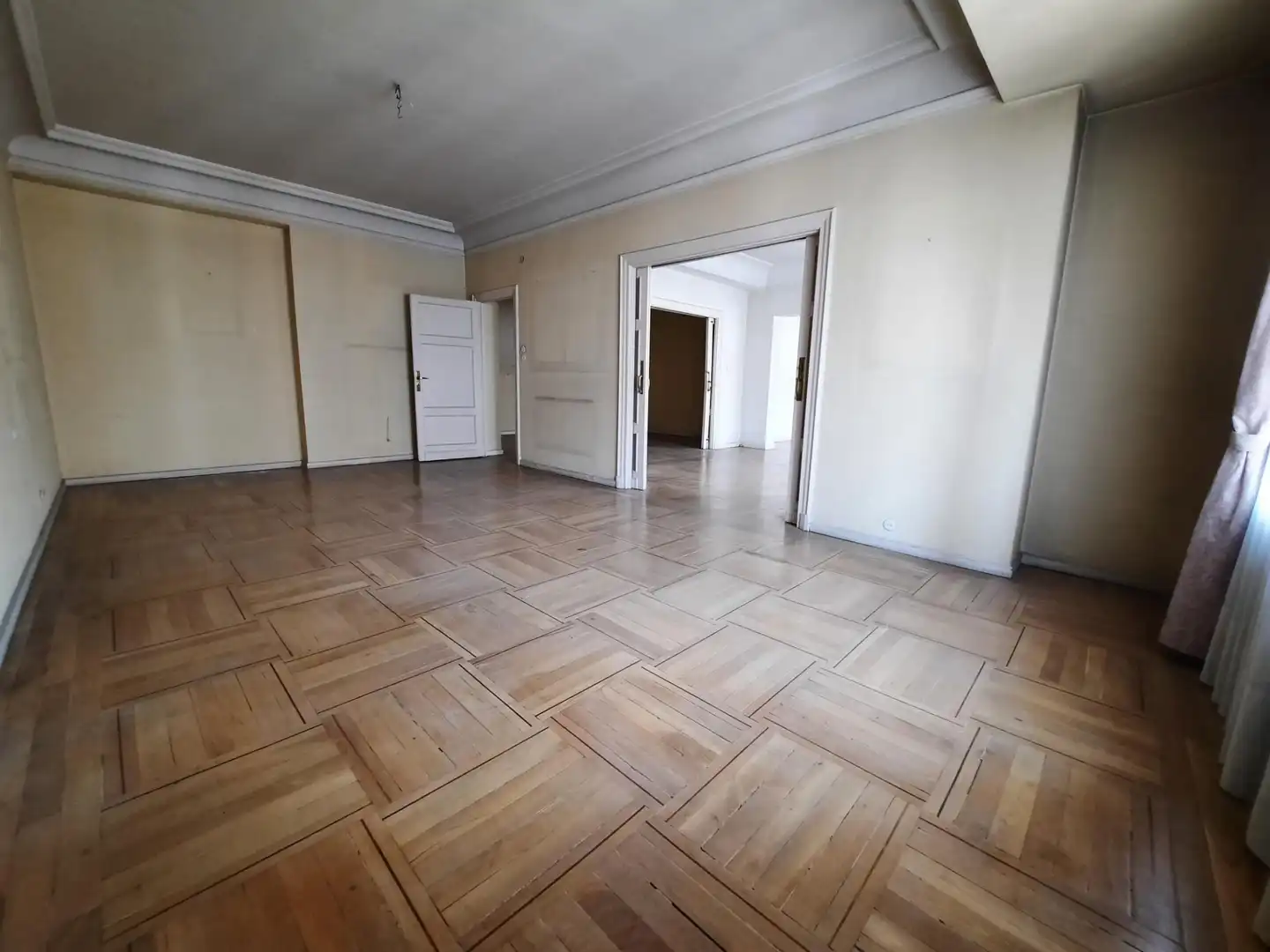 Wohnzimmer von Wohnung zum Verkauf in Madrid mit Heizung, Parkett und Terrasse