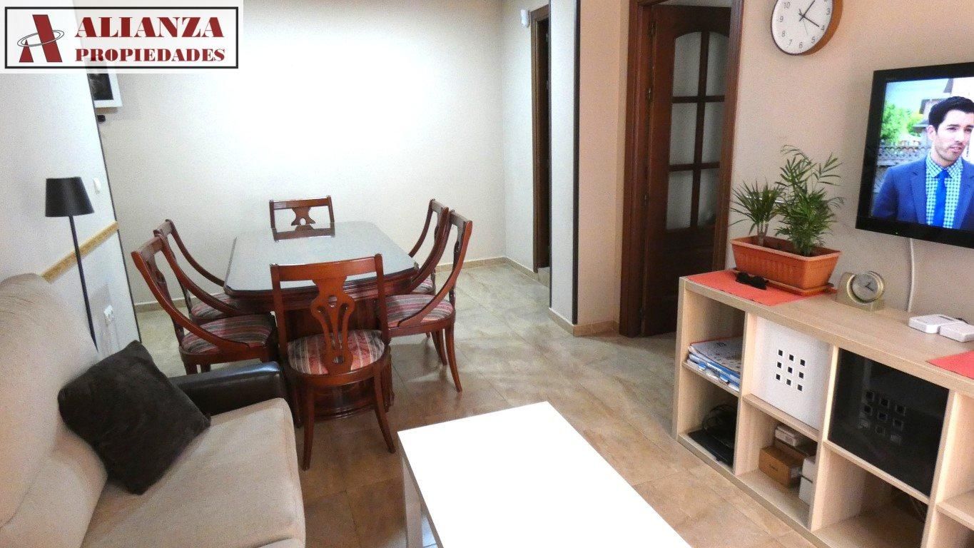 Dining room of Flat to rent in Málaga Capital  with Air Conditioner, Terrace and Furnished