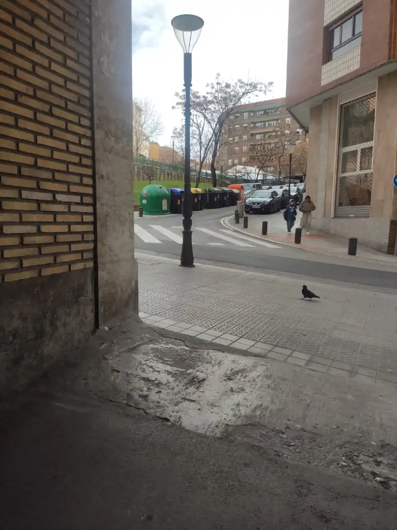Vista exterior de Garatge en venda en Bilbao 