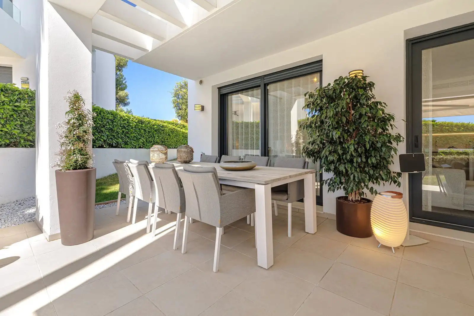 Terrassa de Apartament en venda en Benahavís amb Jardí privat, Terrassa i Traster