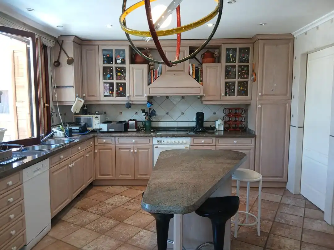 Cocina de Dúplex en venta en Ezcaray con Calefacción, Piscina y Balcón