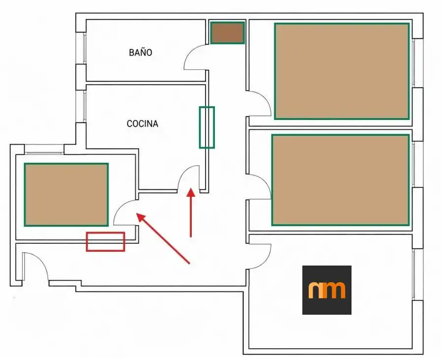 Appartamento con ascensore in vendita a Calle CAVANILLES, imagen 29