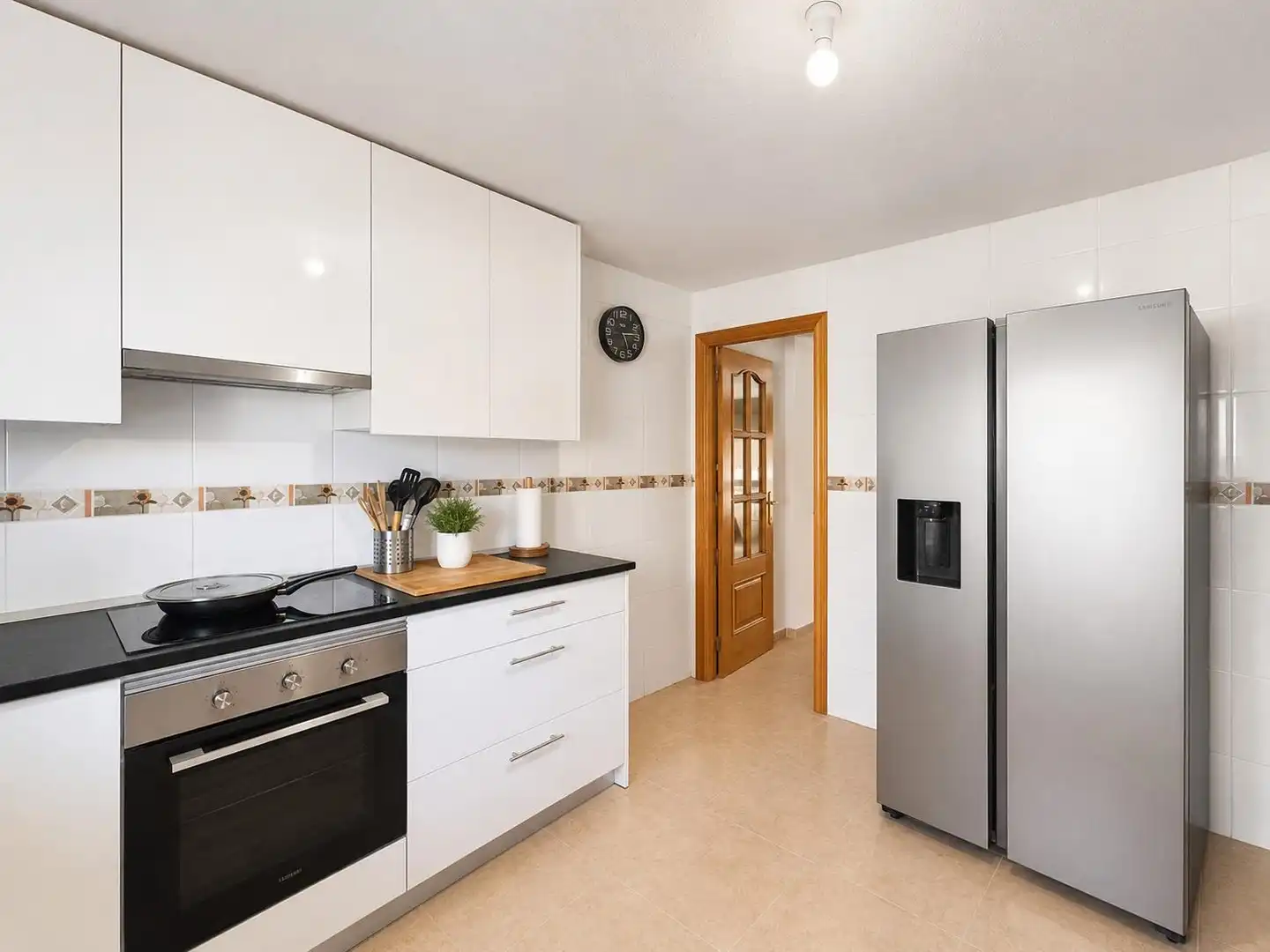 Cocina de Casa adosada en venta en Valdemoro con Calefacción, Jardín privado y Terraza