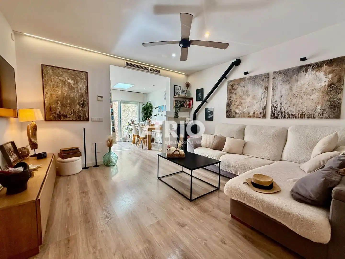 Sala d'estar de Casa o xalet en venda en  Palma de Mallorca amb Aire condicionat i Terrassa