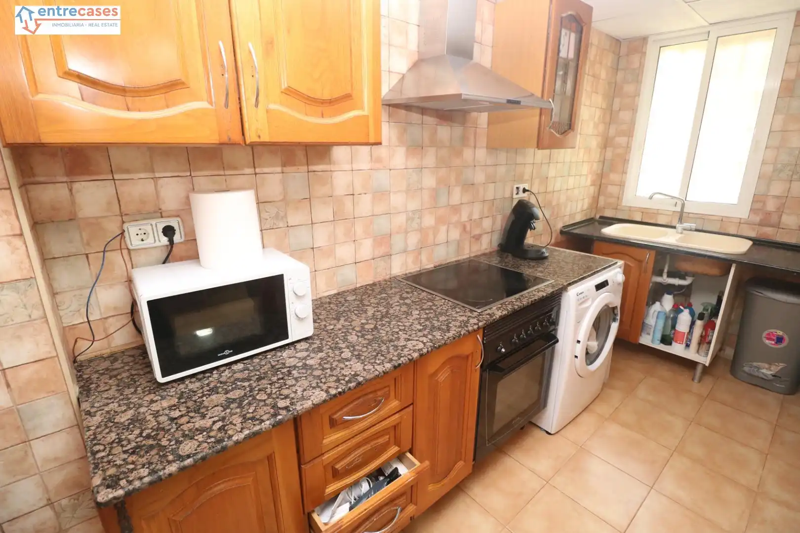 Cocina de Planta baja en venta en Sagunto / Sagunt con Aire acondicionado
