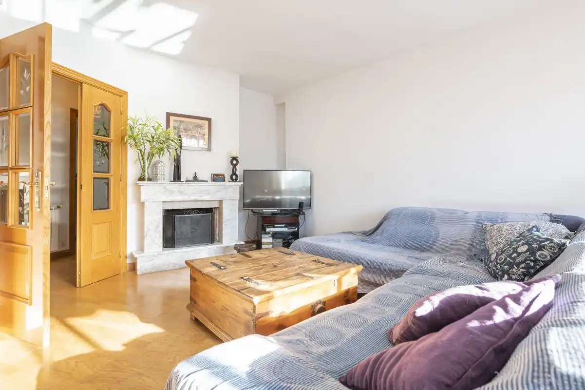 Sala de estar de Piso en venta en Majadahonda con Aire acondicionado, Calefacción y Jardín privado