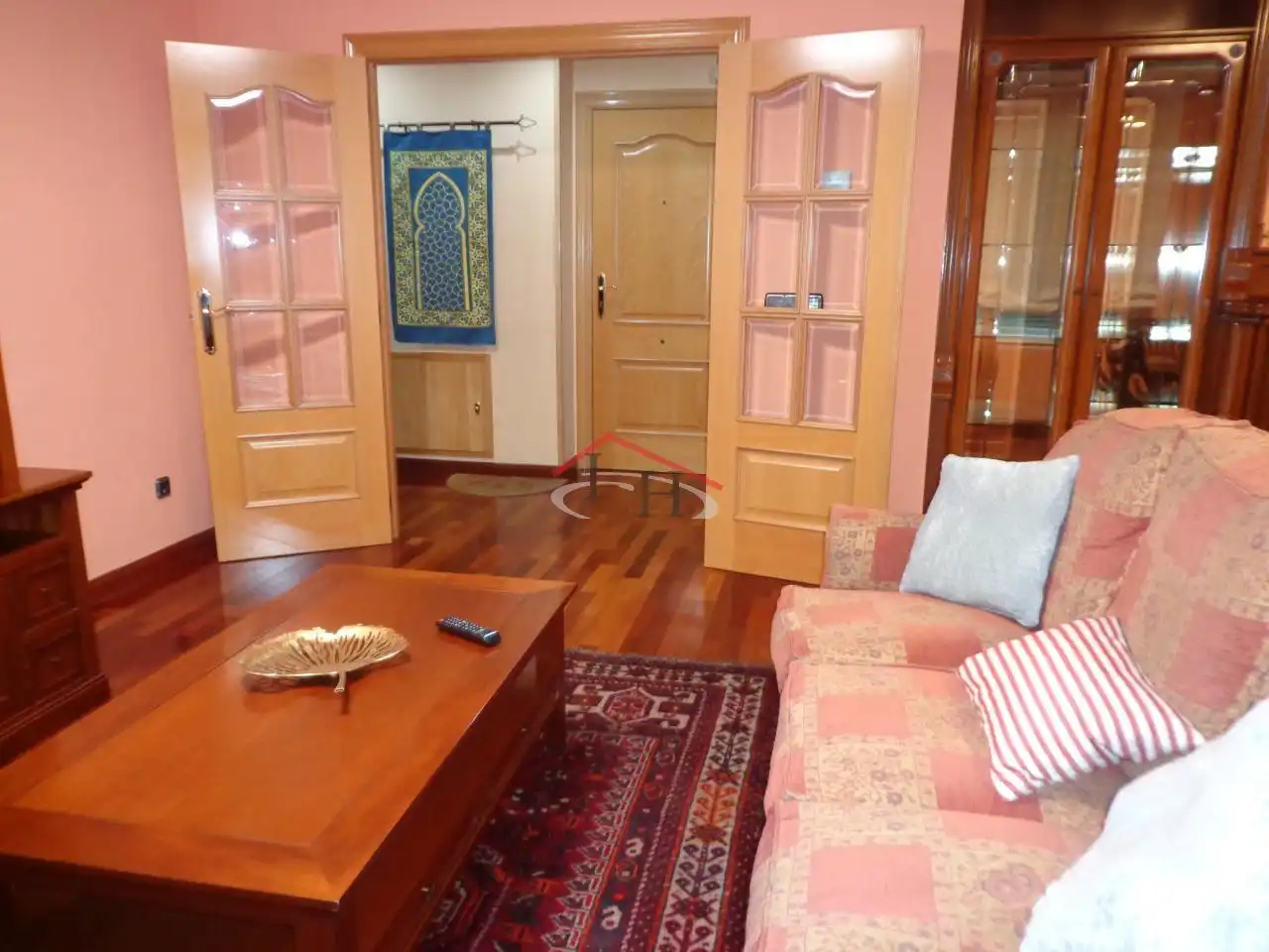 Wohnzimmer von Wohnung zur Miete in León Capital  mit Heizung, Parkett und Terrasse