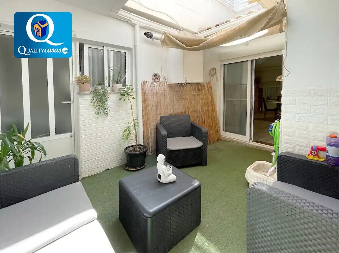 Terrace of Houses for sale in San Vicente del Raspeig / Sant Vicent del Raspeig  with Air Conditioner, Heating and Storage room