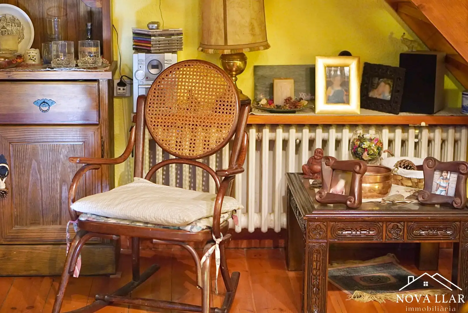 Sala de estar de Casa o chalet en venta en Ribes de Freser con Calefacción, Jardín privado y Parquet