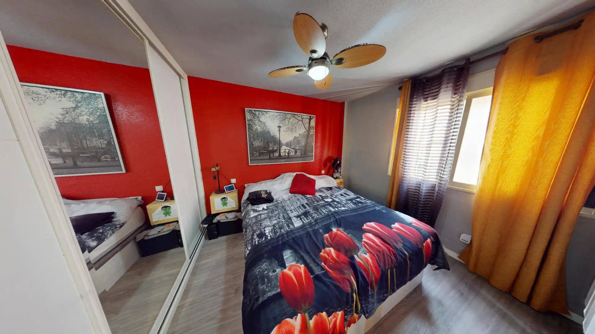 Schlafzimmer von Wohnung zum Verkauf in El Molar (Madrid) mit Klimaanlage, Heizung und Privatgarten
