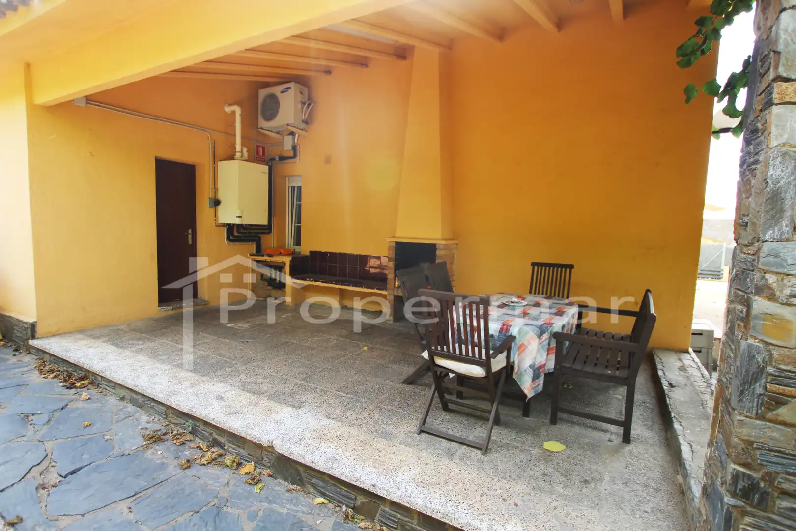 Terraza de Casa o chalet en venta en Sant Antoni de Vilamajor con Aire acondicionado, Calefacción y Jardín privado