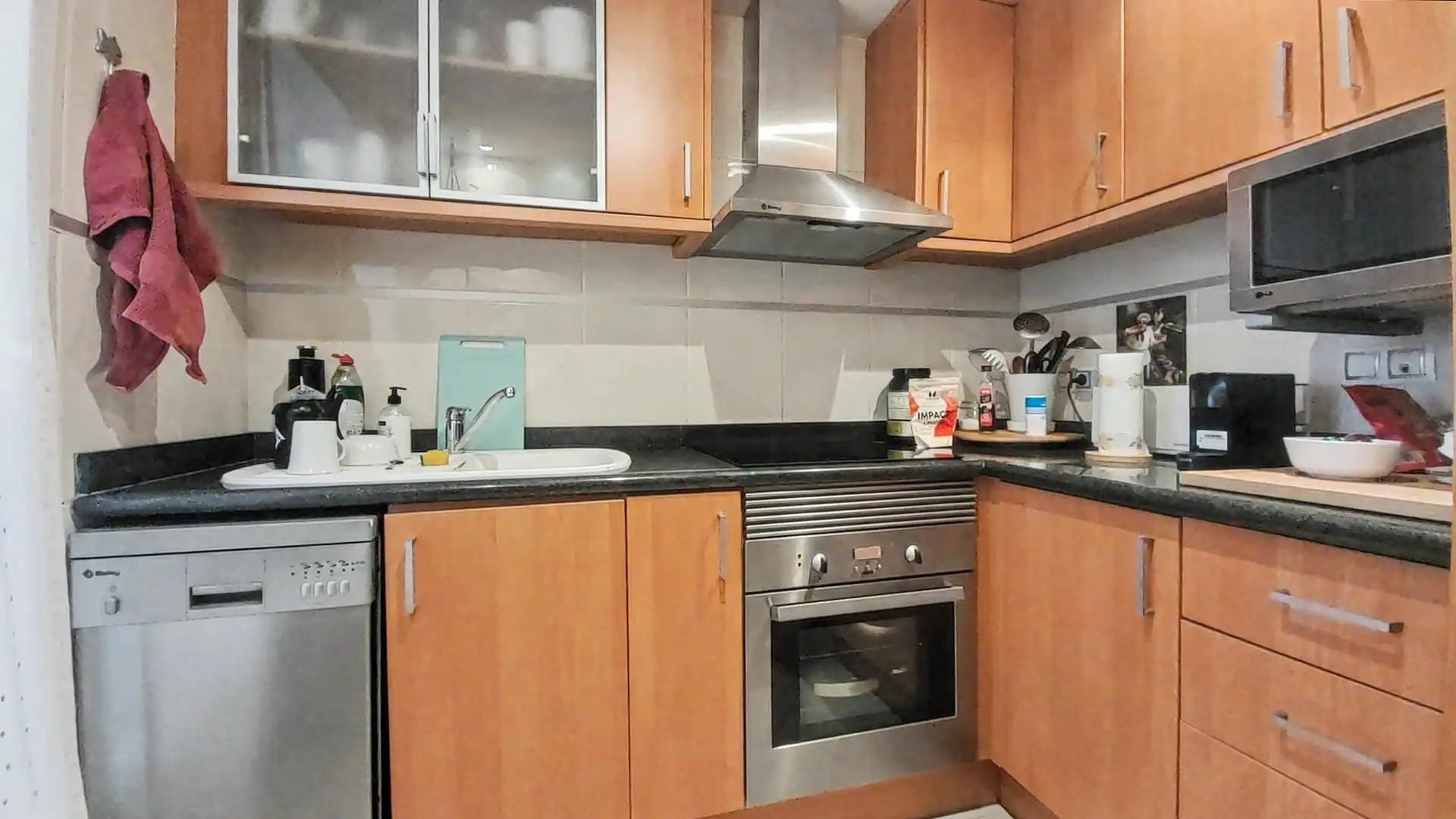 Kitchen of Apartments for sale in Dénia  with Air Conditioner, Heating and Private garden