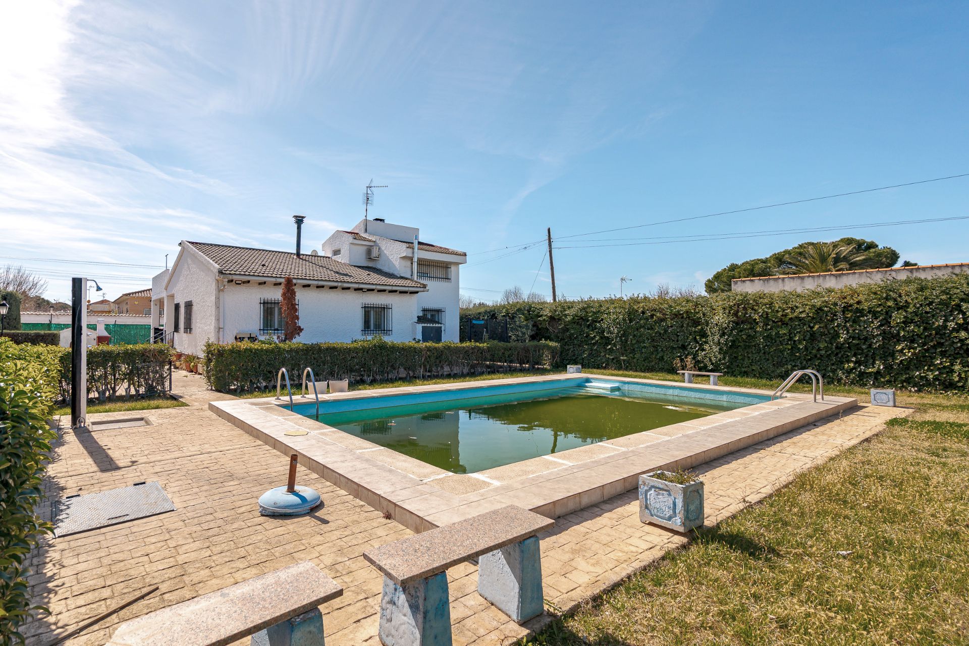 Swimming pool of House or chalet for sale in Fuensalida  with Heating, Private garden and Terrace