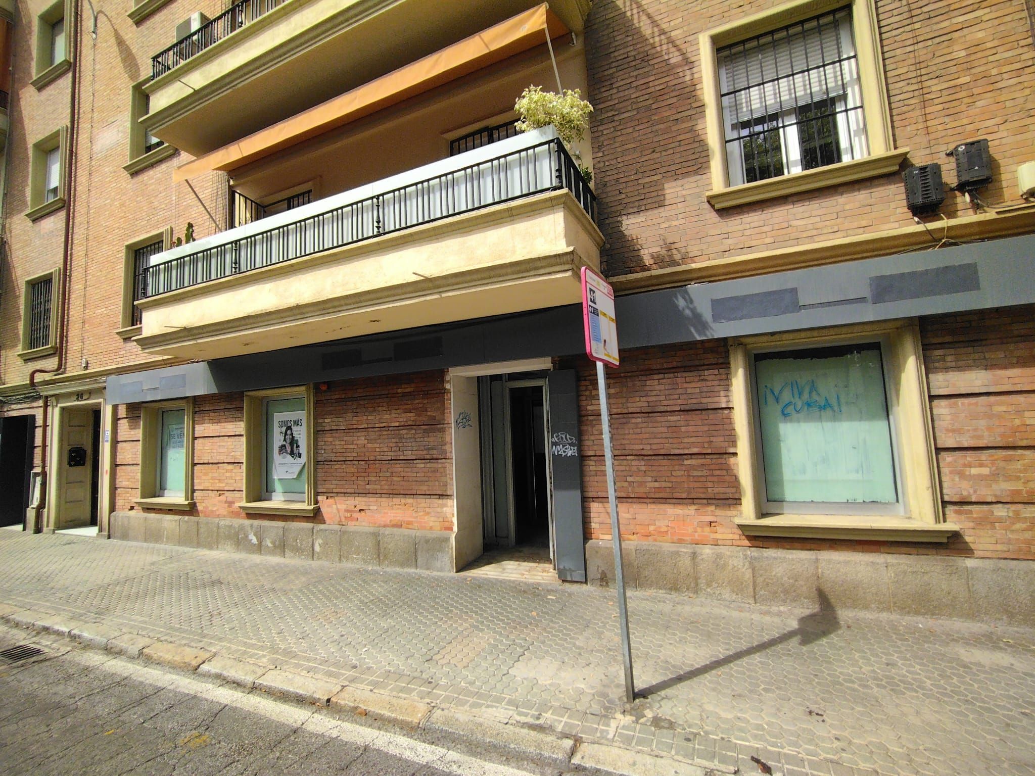 Exterior view of Premises for sale in  Sevilla Capital  with Air Conditioner