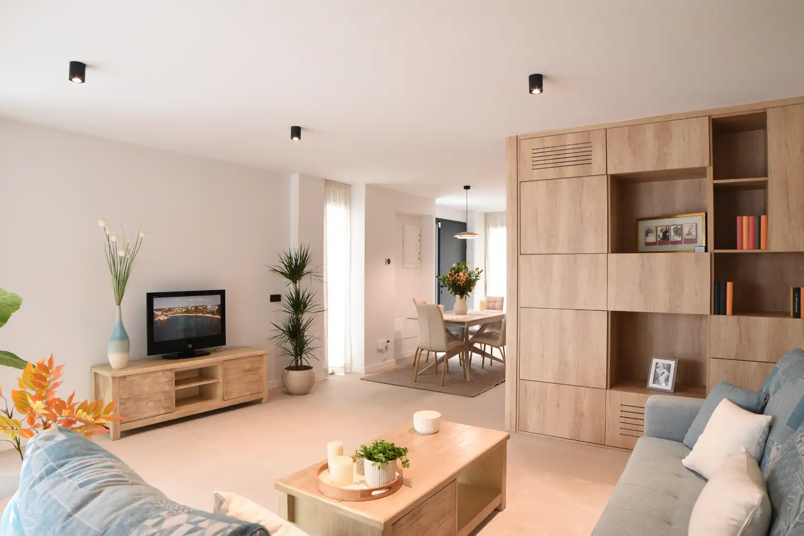Sala de estar de Casa o chalet en venta en Ciutadella de Menorca con Aire acondicionado, Jardín privado y Terraza