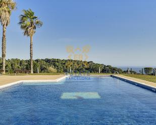 Swimming pool of Single-family semi-detached for sale in Tossa de Mar