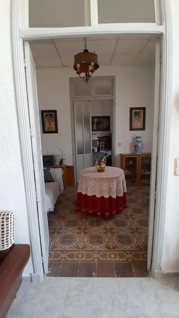 Menjador de Casa o xalet en venda en La Unión amb Jardí privat i Moblat
