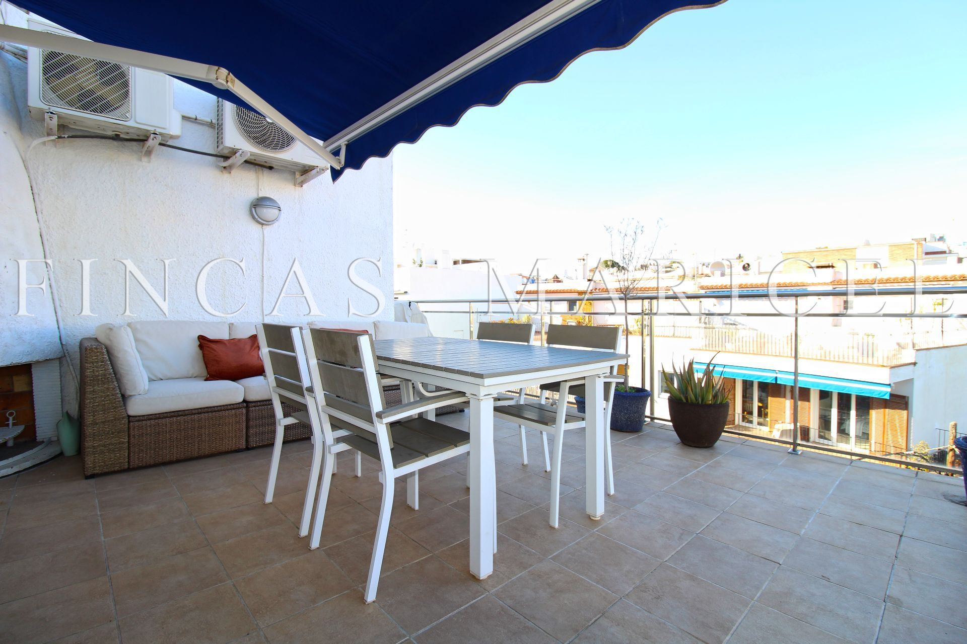 Terrace of Attic for sale in Sitges  with Air Conditioner, Heating and Terrace