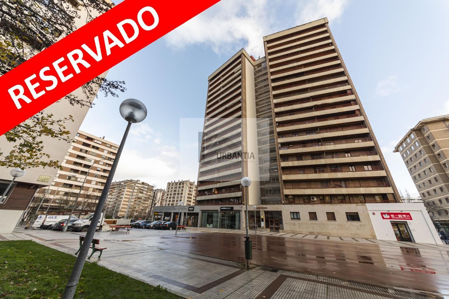 Exterior view of Flat for sale in  Pamplona / Iruña  with Heating and Parquet flooring