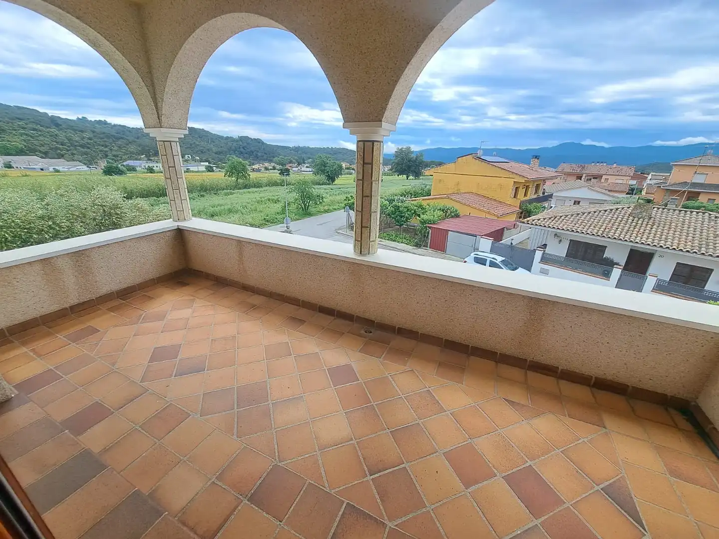 Terraza de Casa o chalet en venta en Breda con Aire acondicionado, Calefacción y Jardín privado