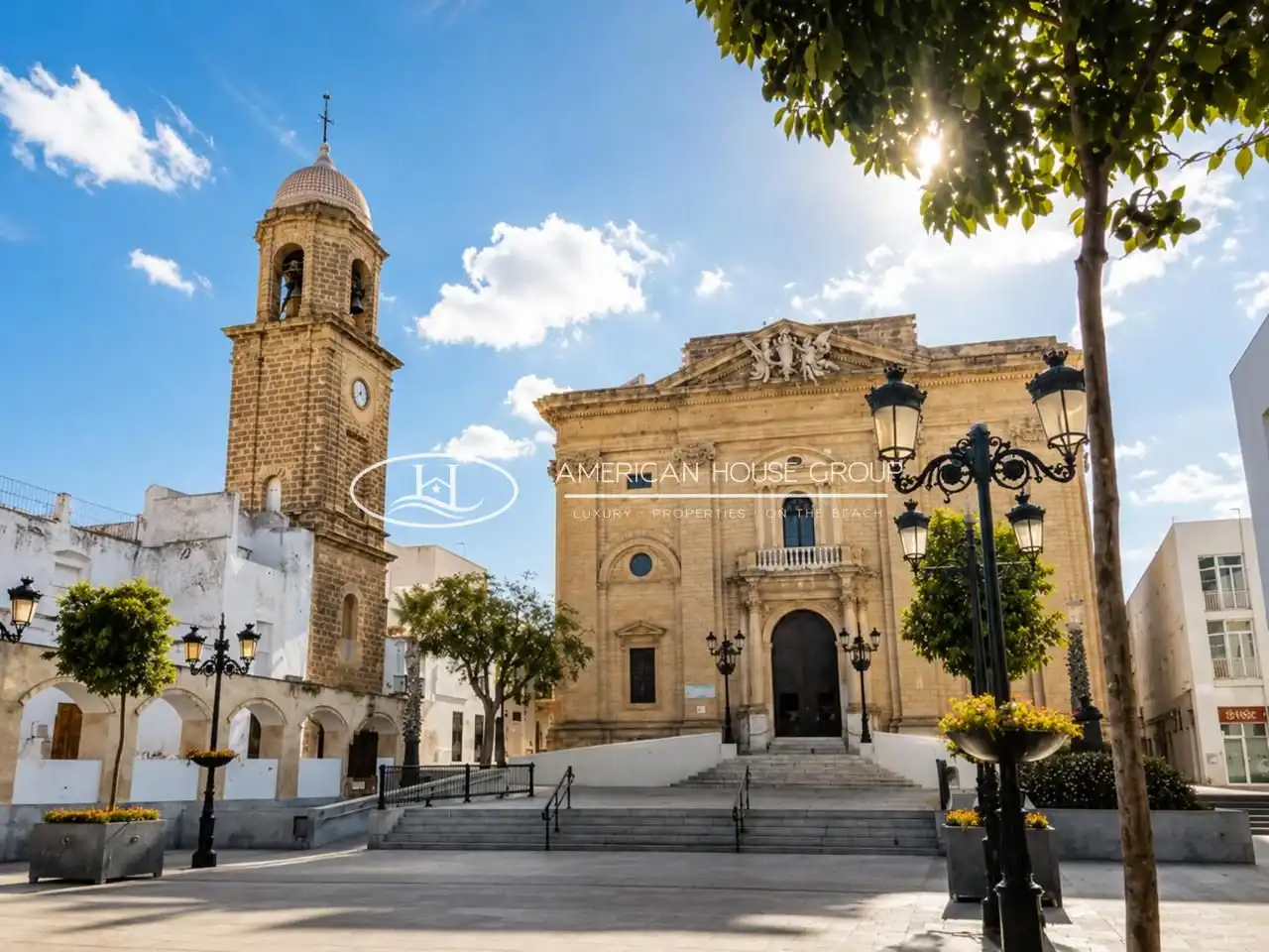 Exterior view of Flat for sale in Chiclana de la Frontera  with Air Conditioner
