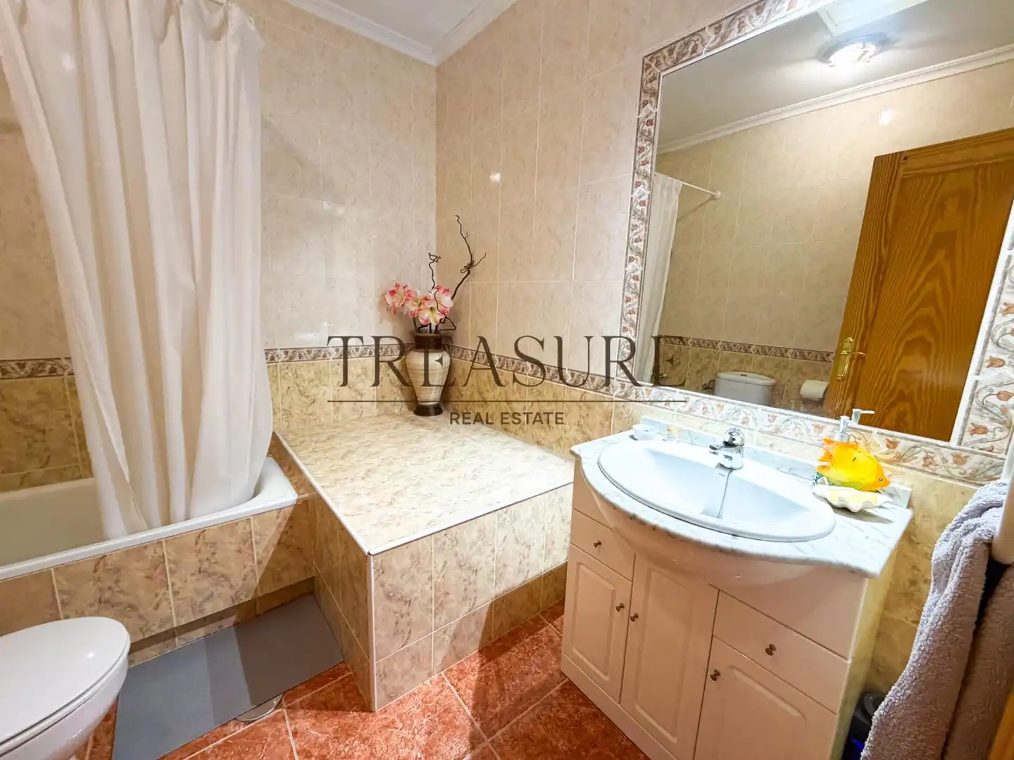 Baño de Casa o chalet en venta en Cartagena con Aire acondicionado, Terraza y Amueblado