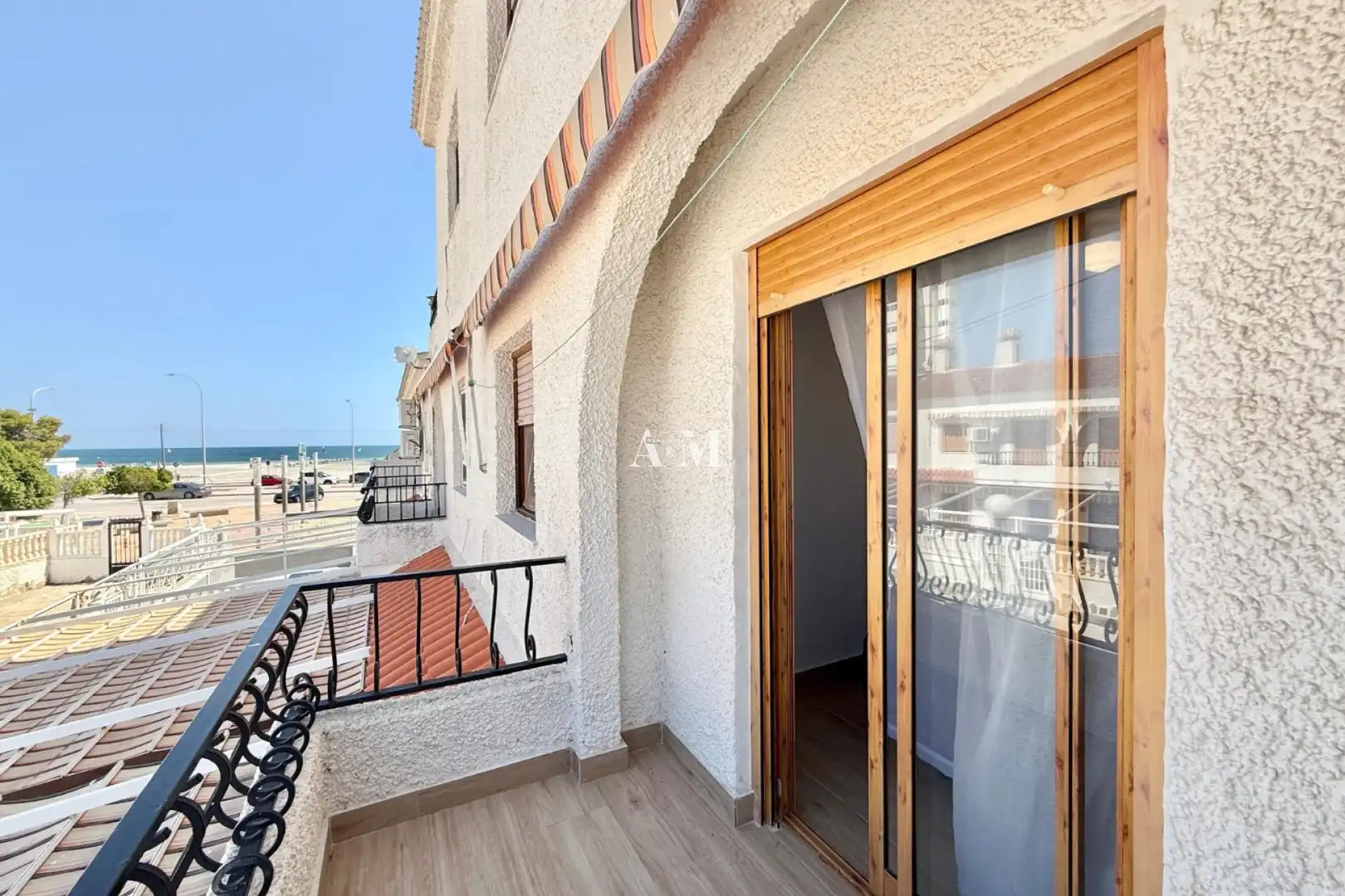 Balcony of Detached homes for rent in Santa Pola  with Air Conditioner, Heating and Private garden