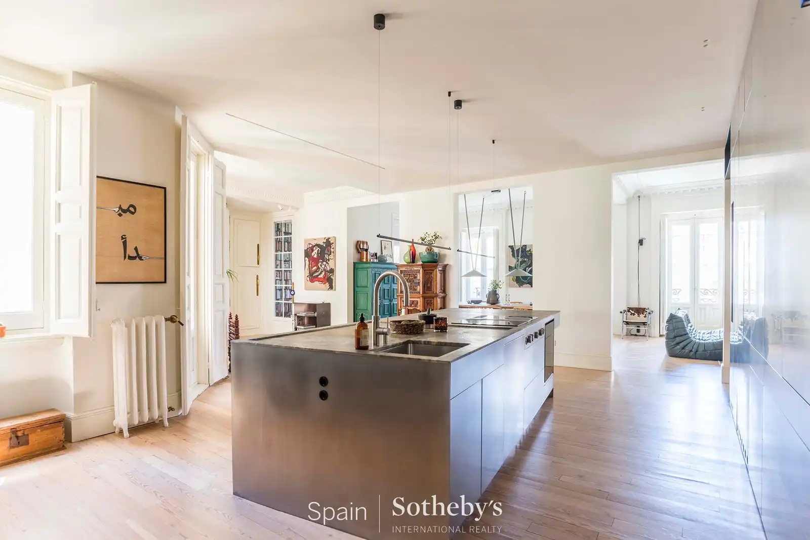 Cocina de Apartamento en venta en Madrid con Aire acondicionado y Calefacción