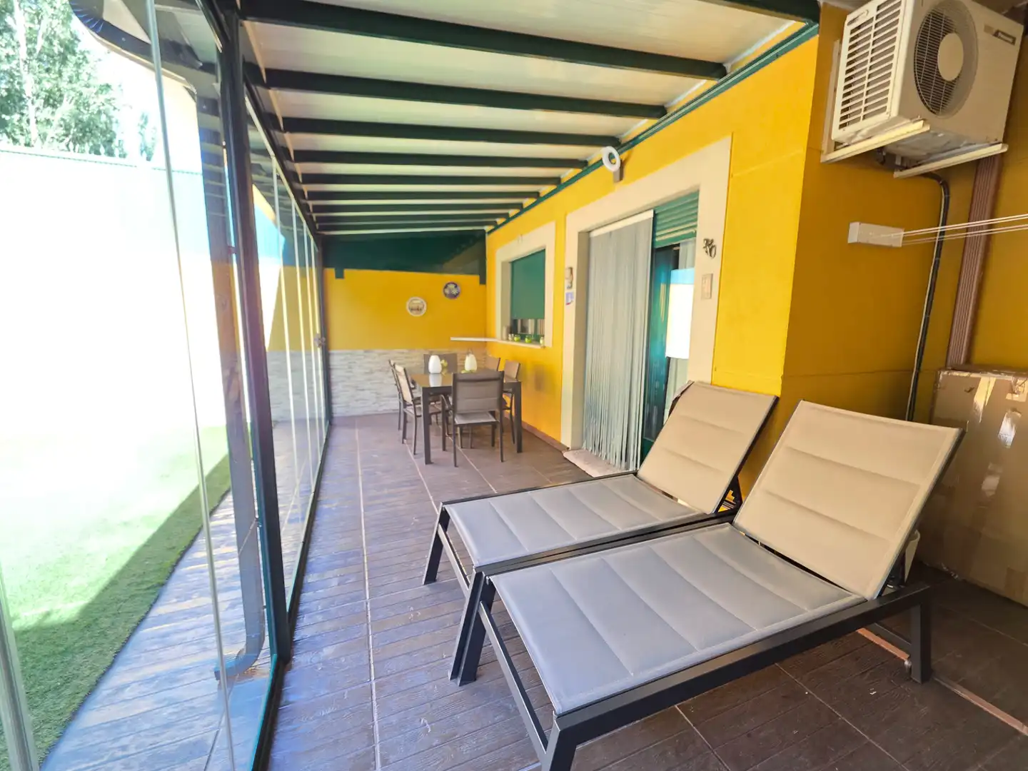 Terrassa de Casa adosada en venda en Ciempozuelos amb Aire condicionat, Calefacció i Jardí privat