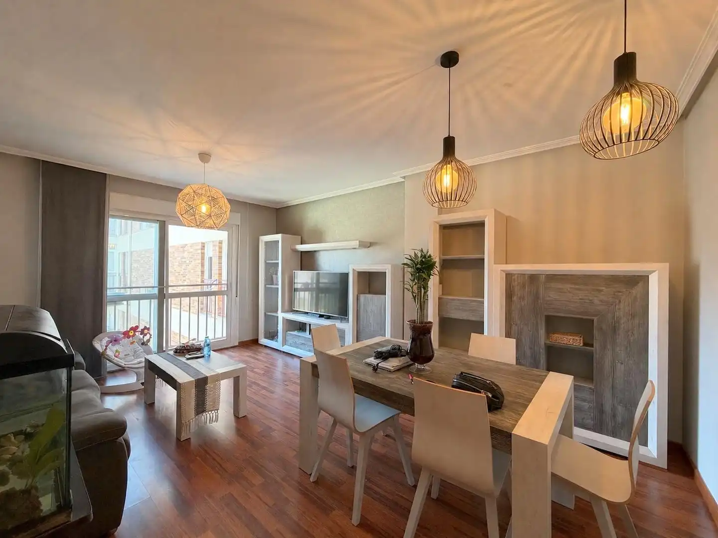 Sala de estar de Piso en venta en Ávila con Calefacción, Trastero y Amueblado