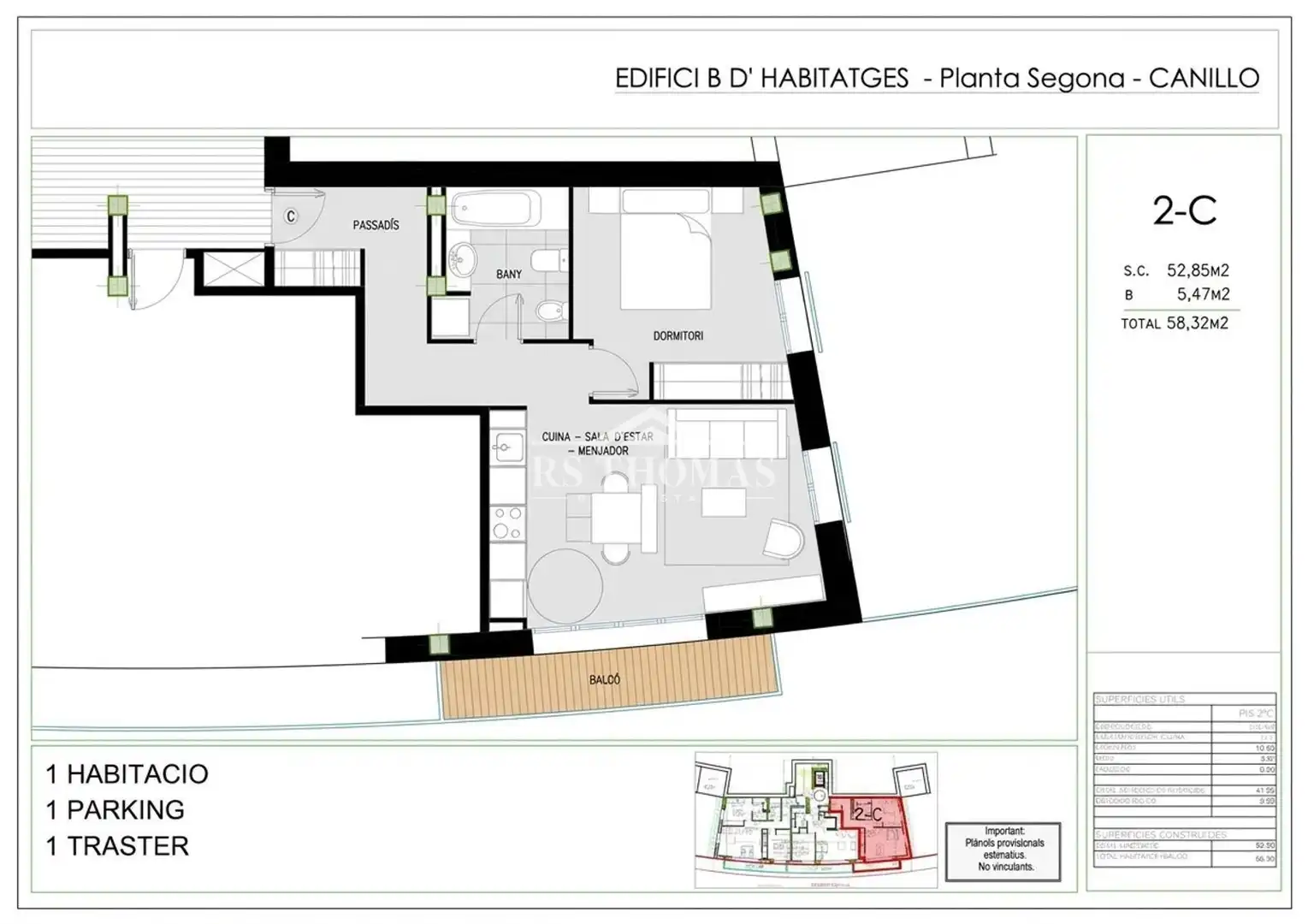 1-bedroom flat for sale in El Forn, Canillo · 9 of 29
