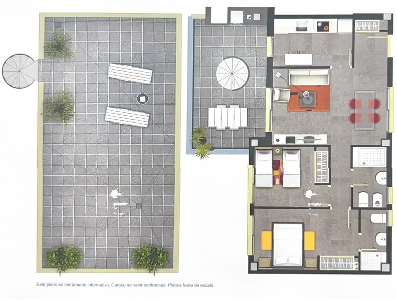 Ático en venta en Almenara con Aire acondicionado, Terraza y Trastero