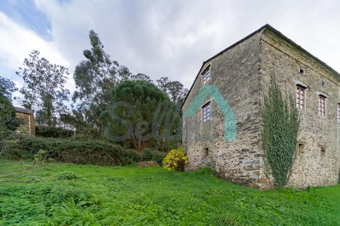 Vista exterior de Casa o chalet en venta en Castropol con Jardín privado y Parquet