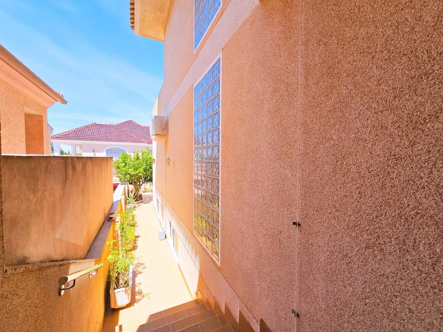 Vista exterior de Casa o chalet en venta en Cartagena con Aire acondicionado, Jardín privado y Terraza