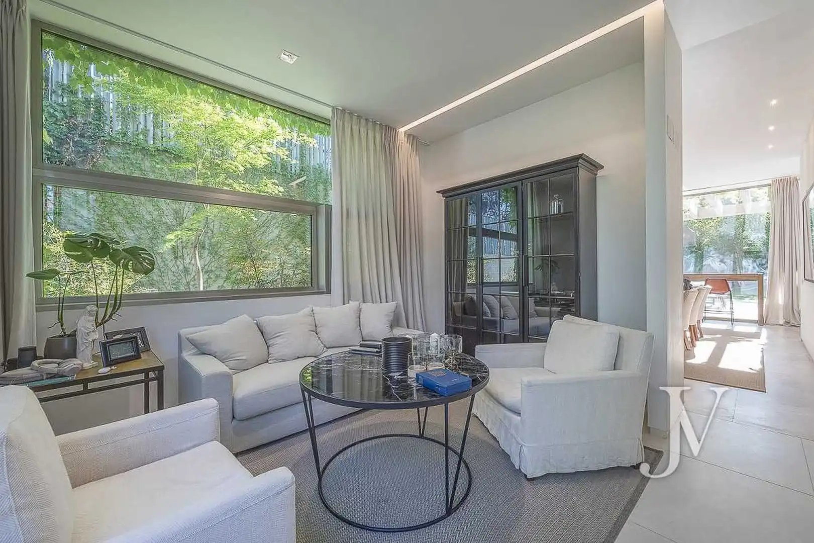 Sala de estar de Casa o chalet en venta en Madrid con Aire acondicionado, Calefacción y Jardín privado