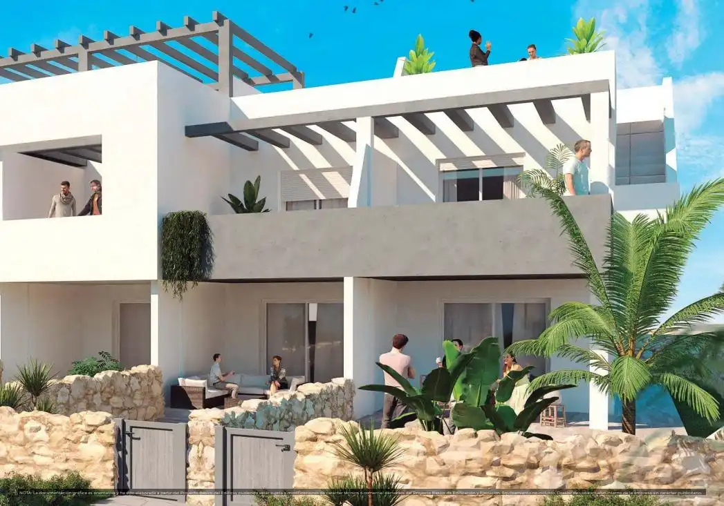 Vista exterior de Apartament en venda en Zahara de los Atunes amb Jardí privat, Traster i Piscina comunitària