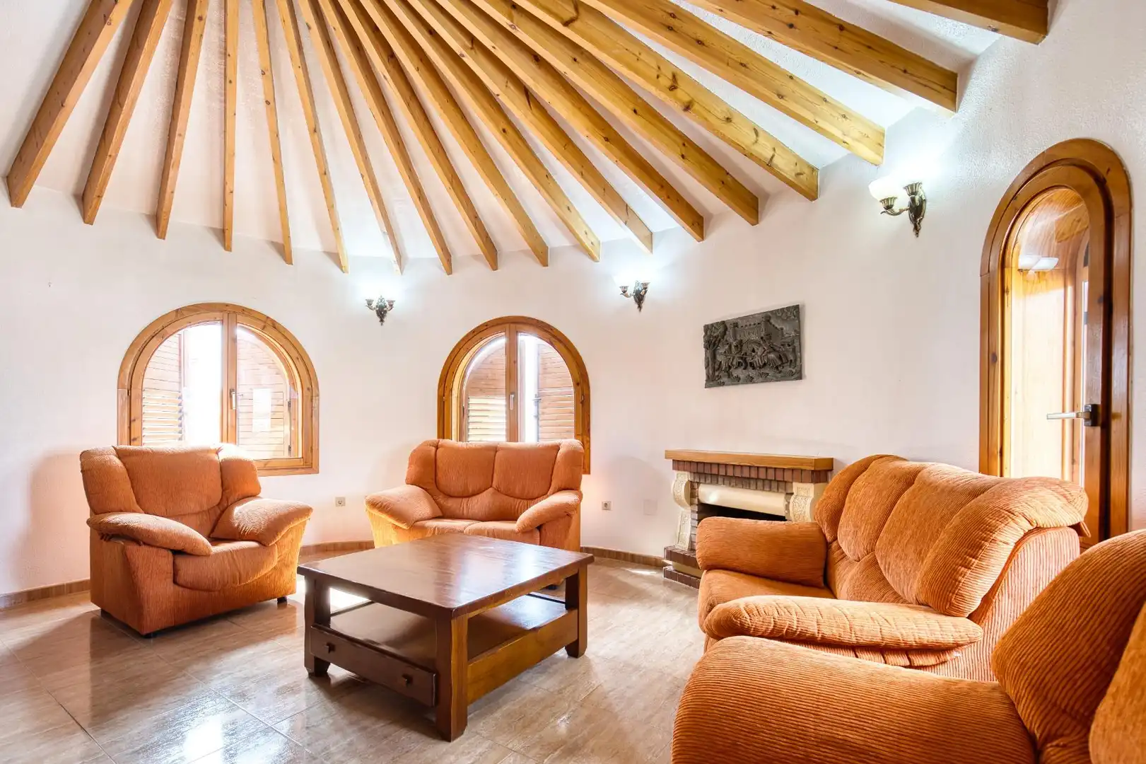 Sala de estar de Casa o chalet en venta en Torrevieja con Aire acondicionado, Calefacción y Terraza