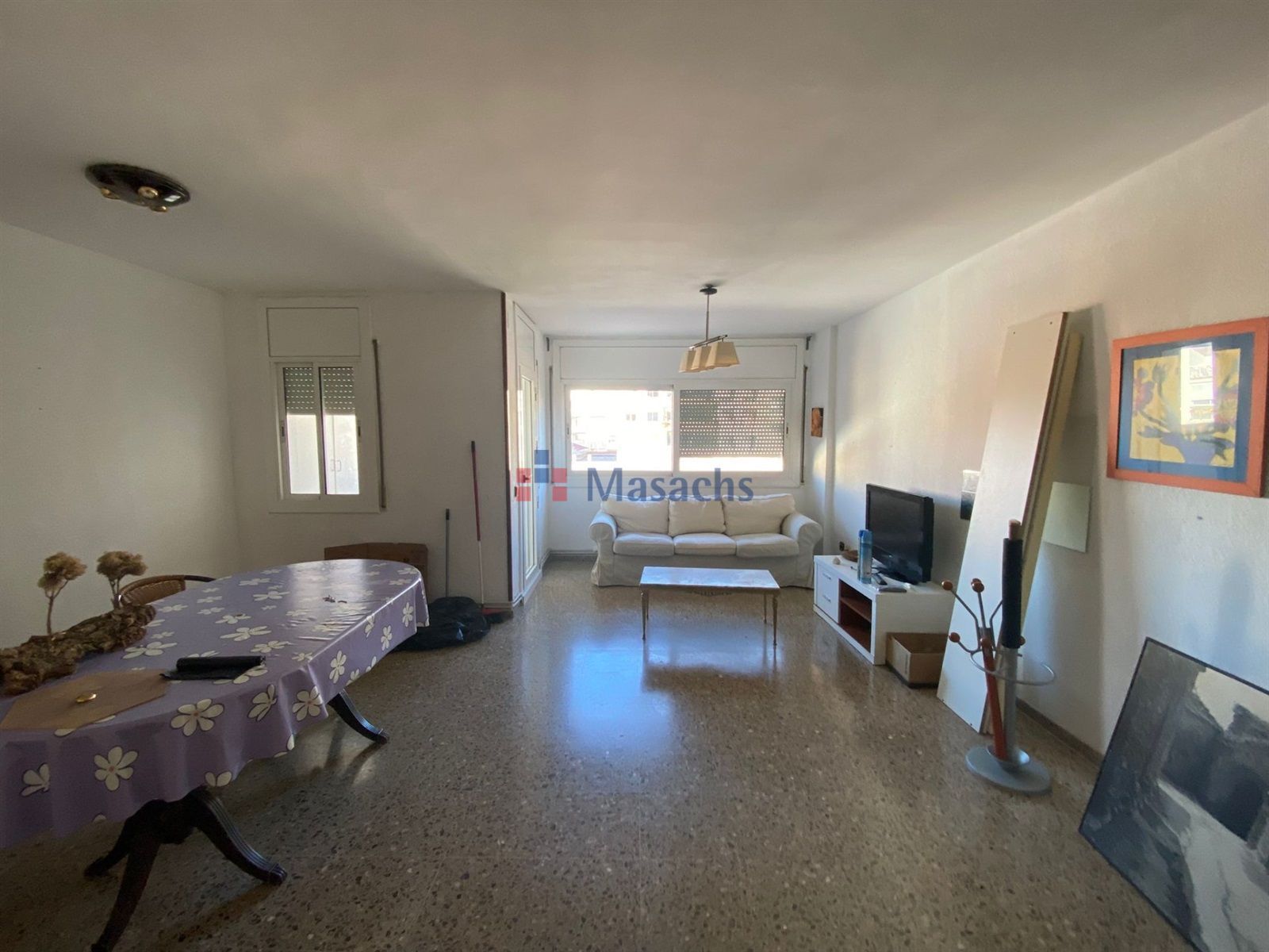 Sala d'estar de Pis en venda en Terrassa amb Terrassa