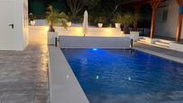 Swimming pool of House or chalet for sale in  Madrid Capital  with Air Conditioner, Terrace and Swimming Pool