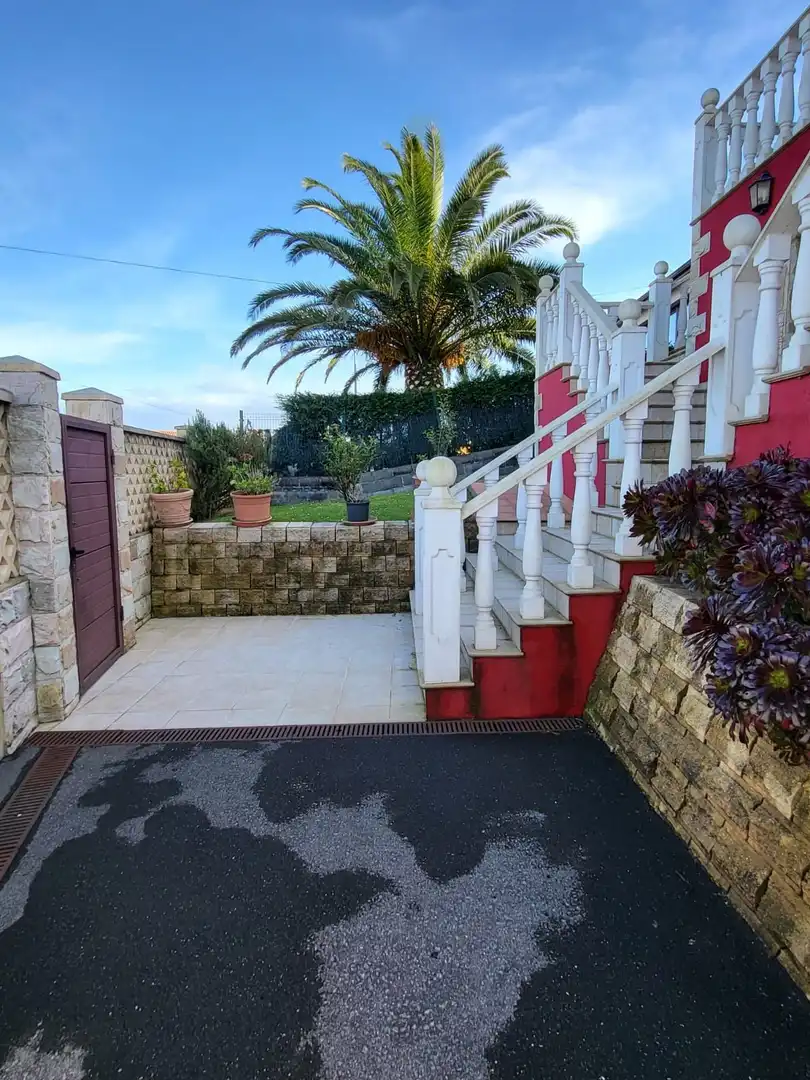 Terraza de Casa o chalet en venta en Carreño con Jardín privado y Trastero