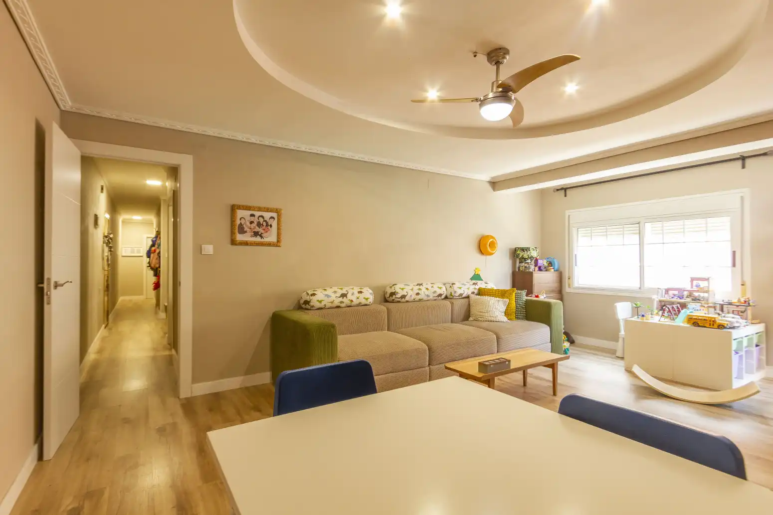 Sala d'estar de Pis en venda en Sagunto / Sagunt amb Aire condicionat, Calefacció i Terrassa